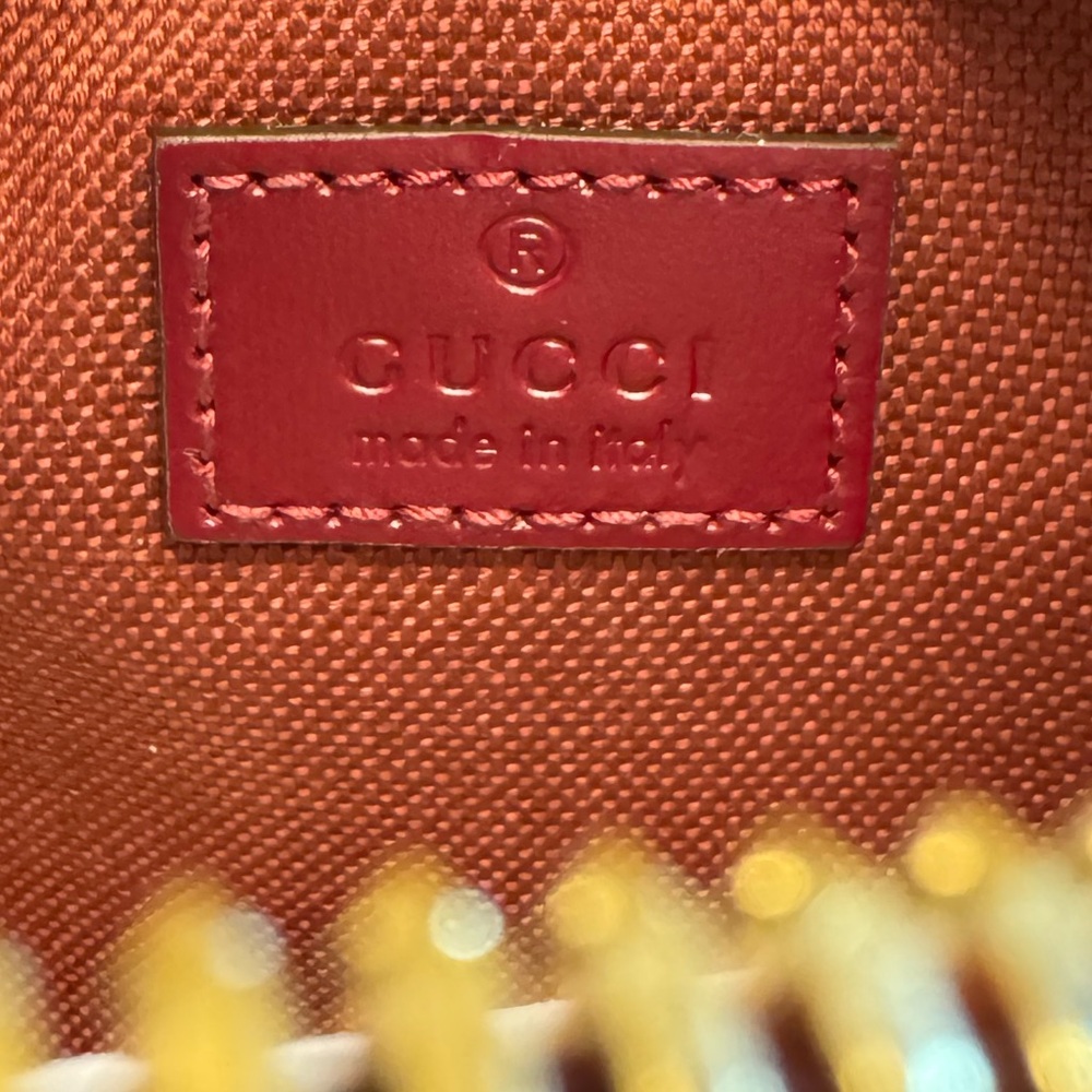 New Authentic Gucci GG Supreme Shadow Logo Shoulder Bag - Picture 12 of 12